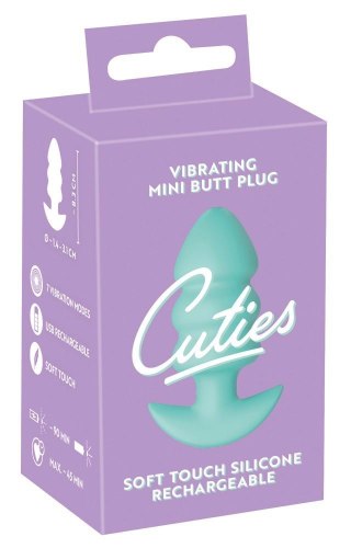 Cuties Vibrating Plugs Green ORION
