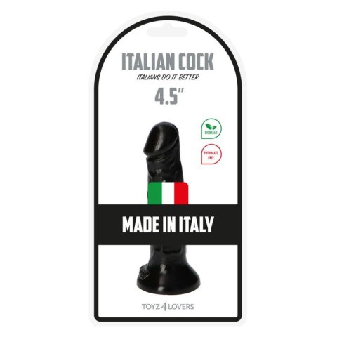 Dildo-Italian Cock 4,5""Black MSX Distribution S.r.l.