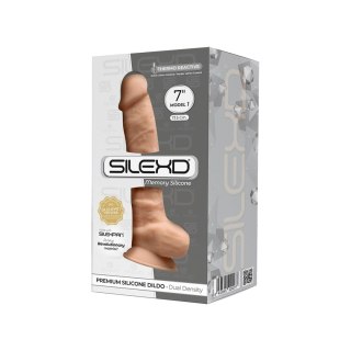 Dildo realistyczne Silexd Model 1 cielisty 7 cali Silexd