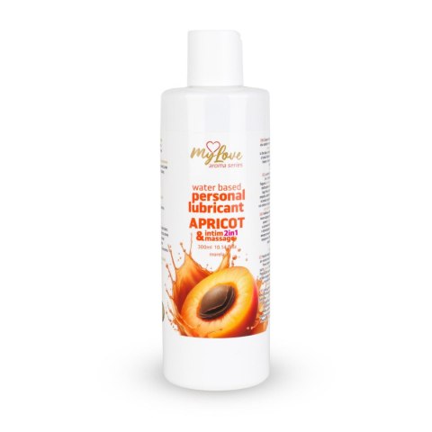 MyLove Aroma Series Intim&Massage 2in1 Apricot 300ml Boys of Toys Sp. z o.o.