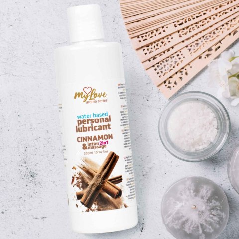 MyLove Aroma Series Intim&Massage 2in1 Cinnamon 300ml Boys of Toys Sp. z o.o.