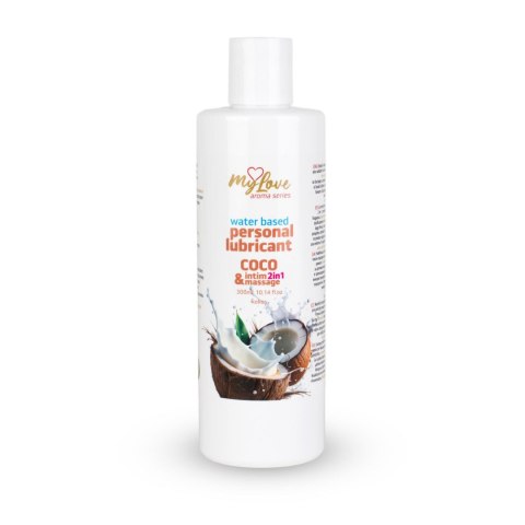 MyLove Aroma Series Intim&Massage 2in1 Coco 300ml Boys of Toys Sp. z o.o.