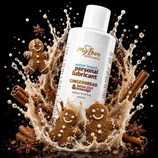 MyLove Aroma Series Intim&Massage 2in1 Gingerbread 300ml Boys of Toys Sp. z o.o.