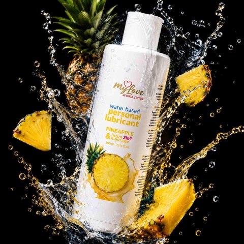 MyLove Aroma Series Intim&Massage 2in1 Pineapple 300ml Boys of Toys Sp. z o.o.