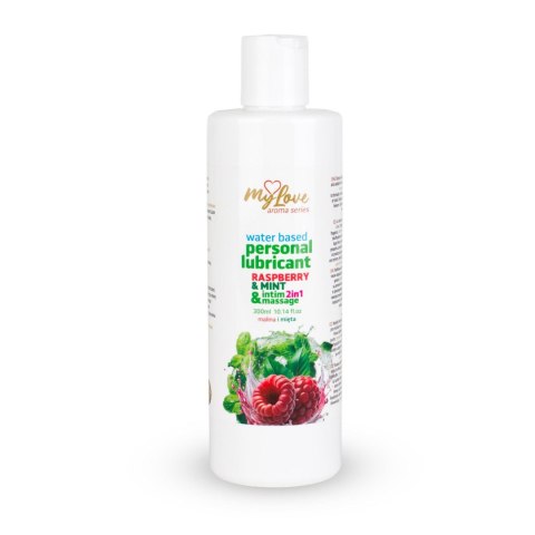 MyLove Aroma Series Intim&Massage 2in1 Raspberry & Mint 300ml Boys of Toys Sp. z o.o.