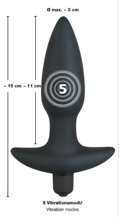 Black Velvet Vibr.Medium Plug ORION