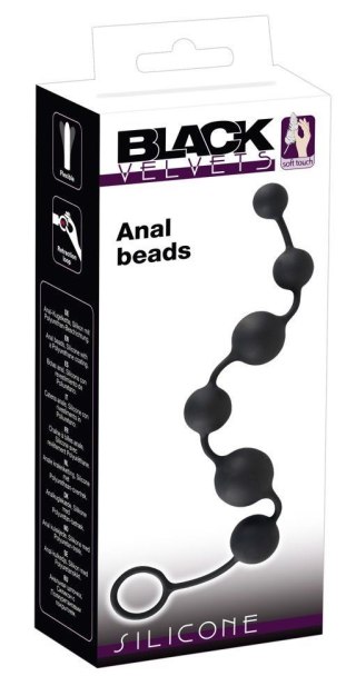 Black Velvets Anal Beads ORION