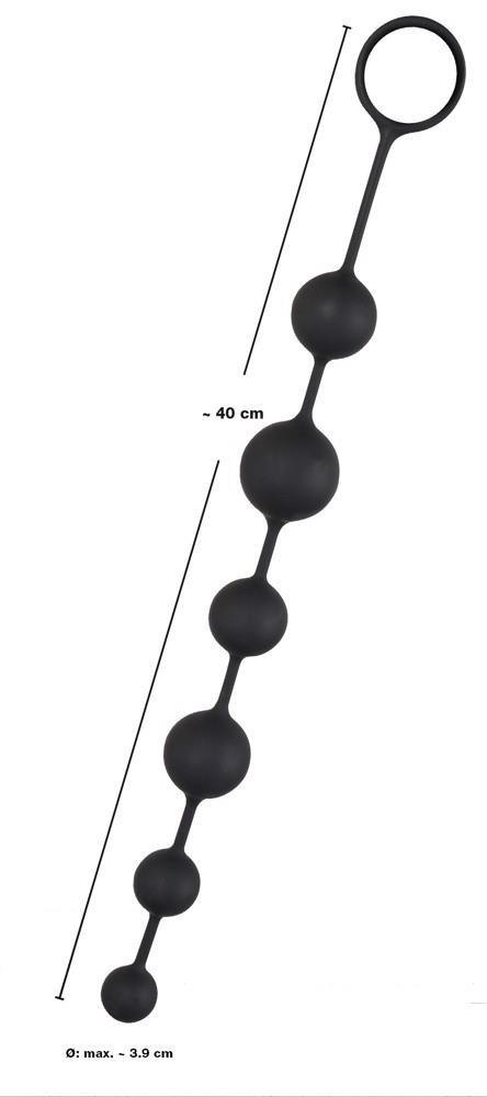 Black Velvets Anal Beads ORION