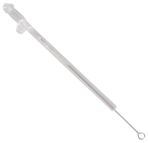 Glass Drinking Straw Willy x 4 ORION