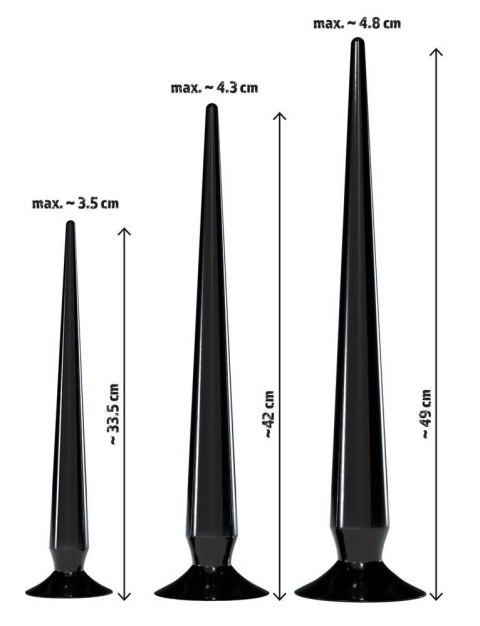 Super Long Anal Plug Set ORION