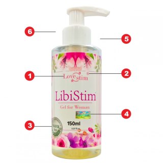 LibiStim 150ml intymny żel dla Pań wzmacnia doznania, przyśpiesza orgazm LoveStim