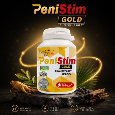 Penistim GOLD 80 caps Suplement diety dla mężczyzn LoveStim