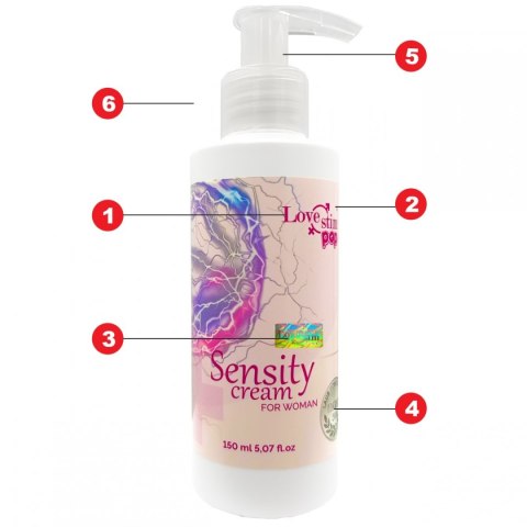 SENSITY CREAM FOR WOMAN 150ml LoveStim