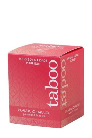 Świeca/krem-Plaisir Charnel Bougie Massage 60 gr Boss of toys