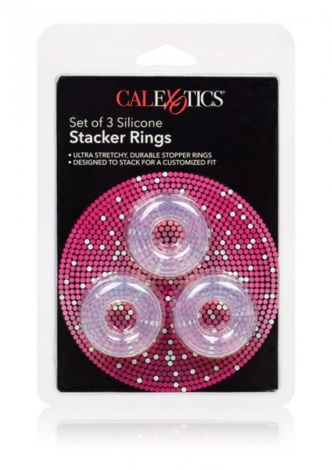 3 Stacker Rings Transparent Boss of toys