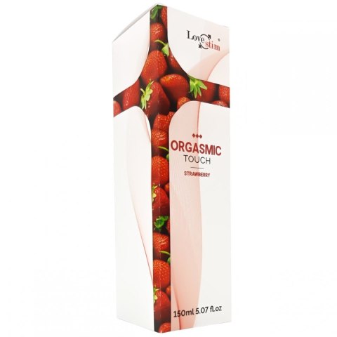 ORGASMIC TOUCH Orgazmowy żel do masażu i stymulacji STRAWBERRY 150m LoveStim