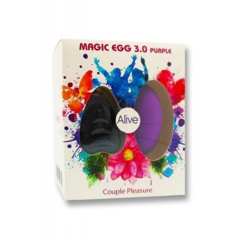 Jajko/wibr-Wibrator Egg 3.0 PURPLE Remote control Boss of toys